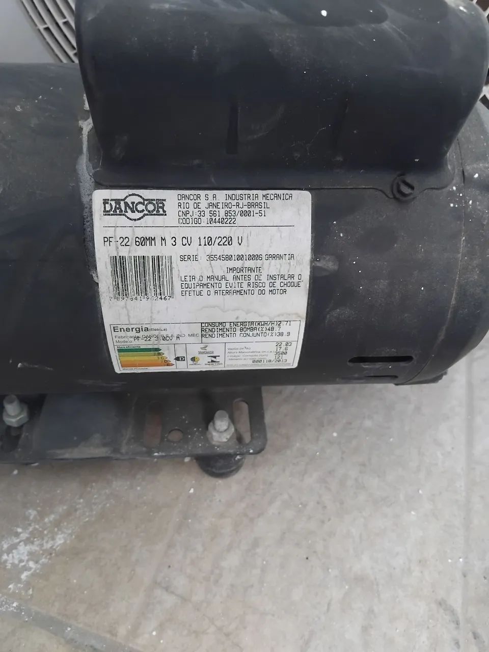 Bomba 3 cv