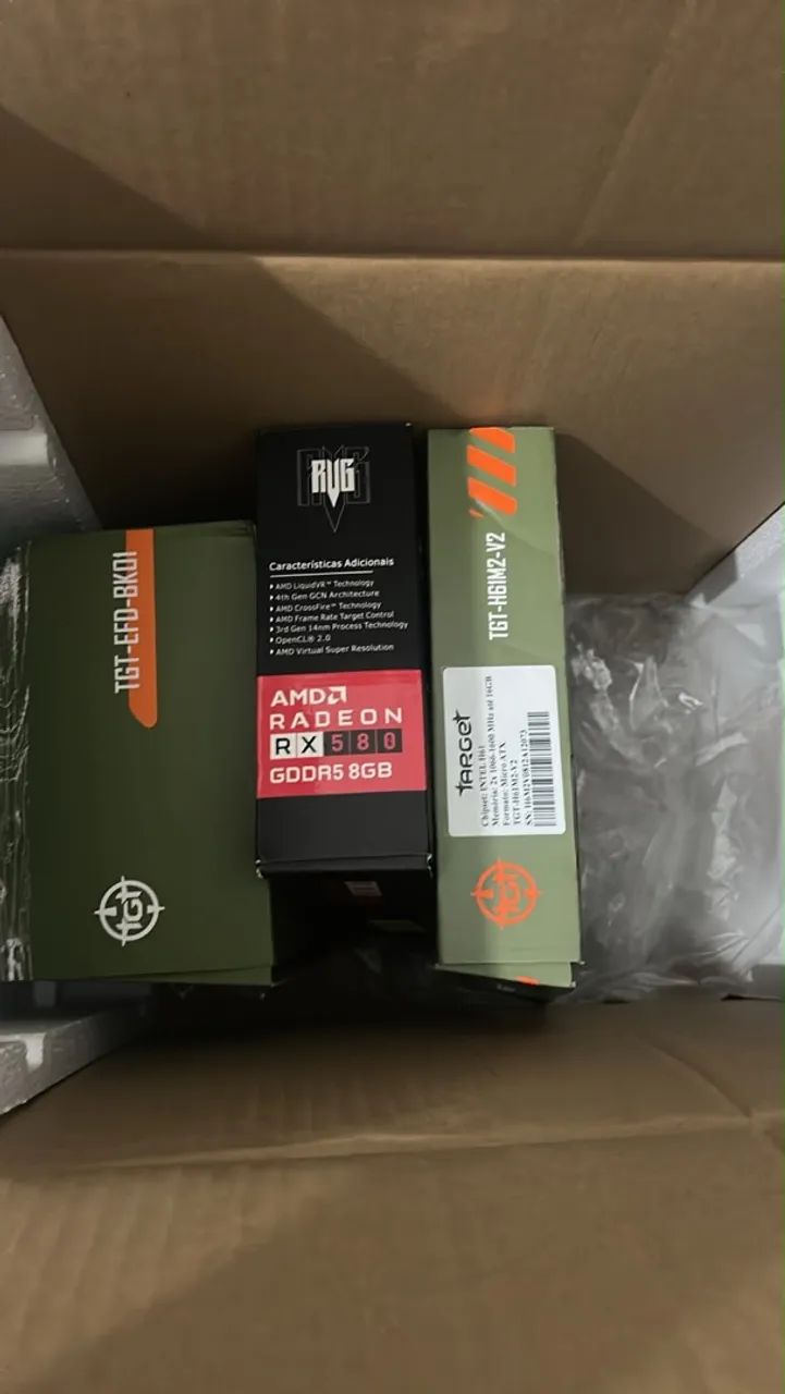 Cpu Gamer nova com i5 e Rx 580 e 90 dias de garantia  - Foto 3