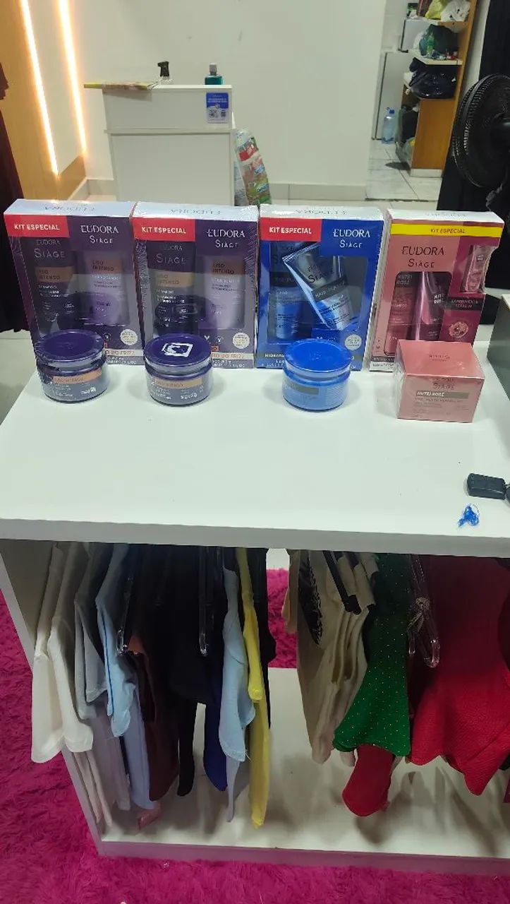 Kit Eudora shampoo condicionador e máscara 