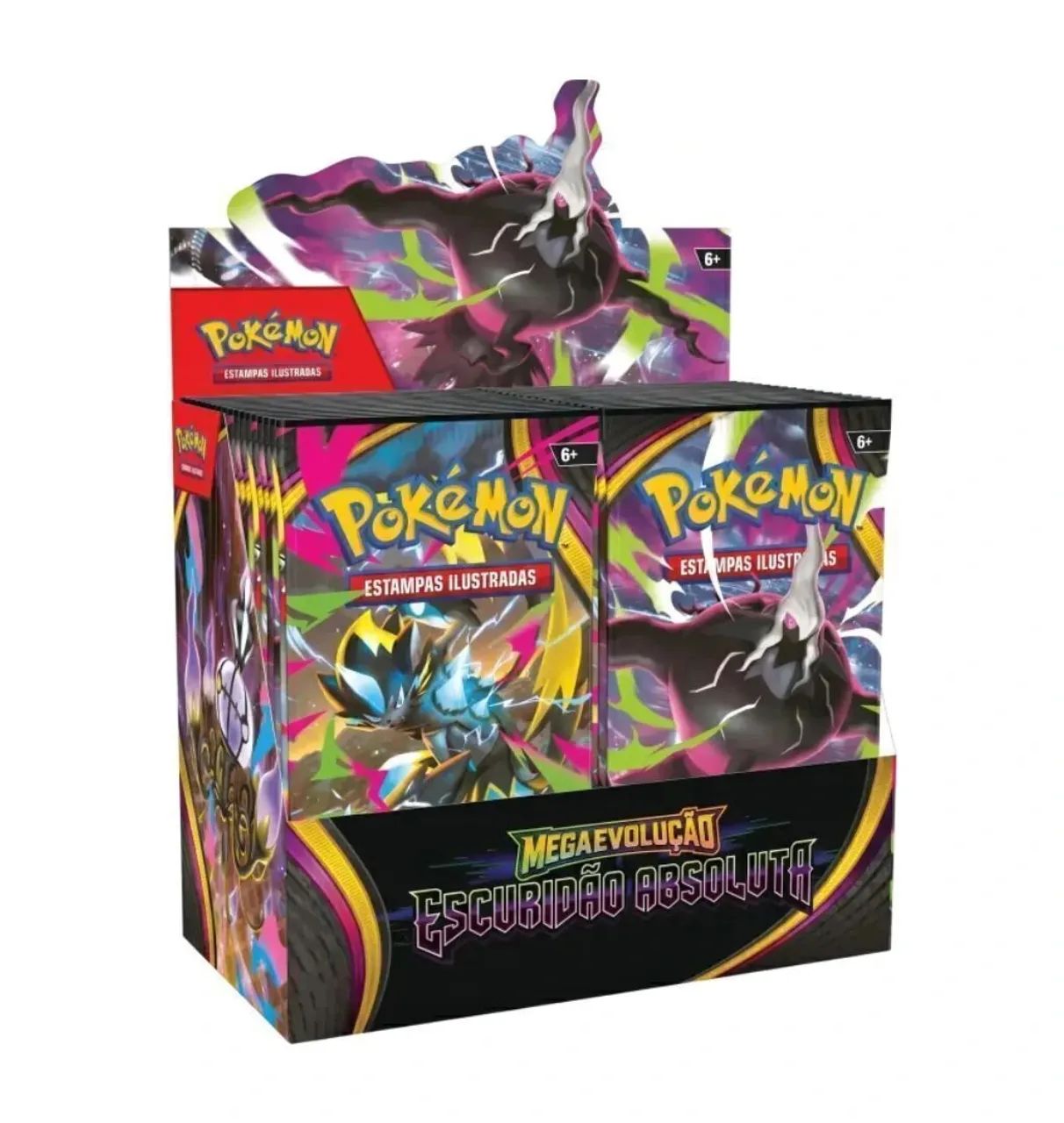 Booster Box Mega Evolução 5 Escuridão Absoluta - Hobbies e