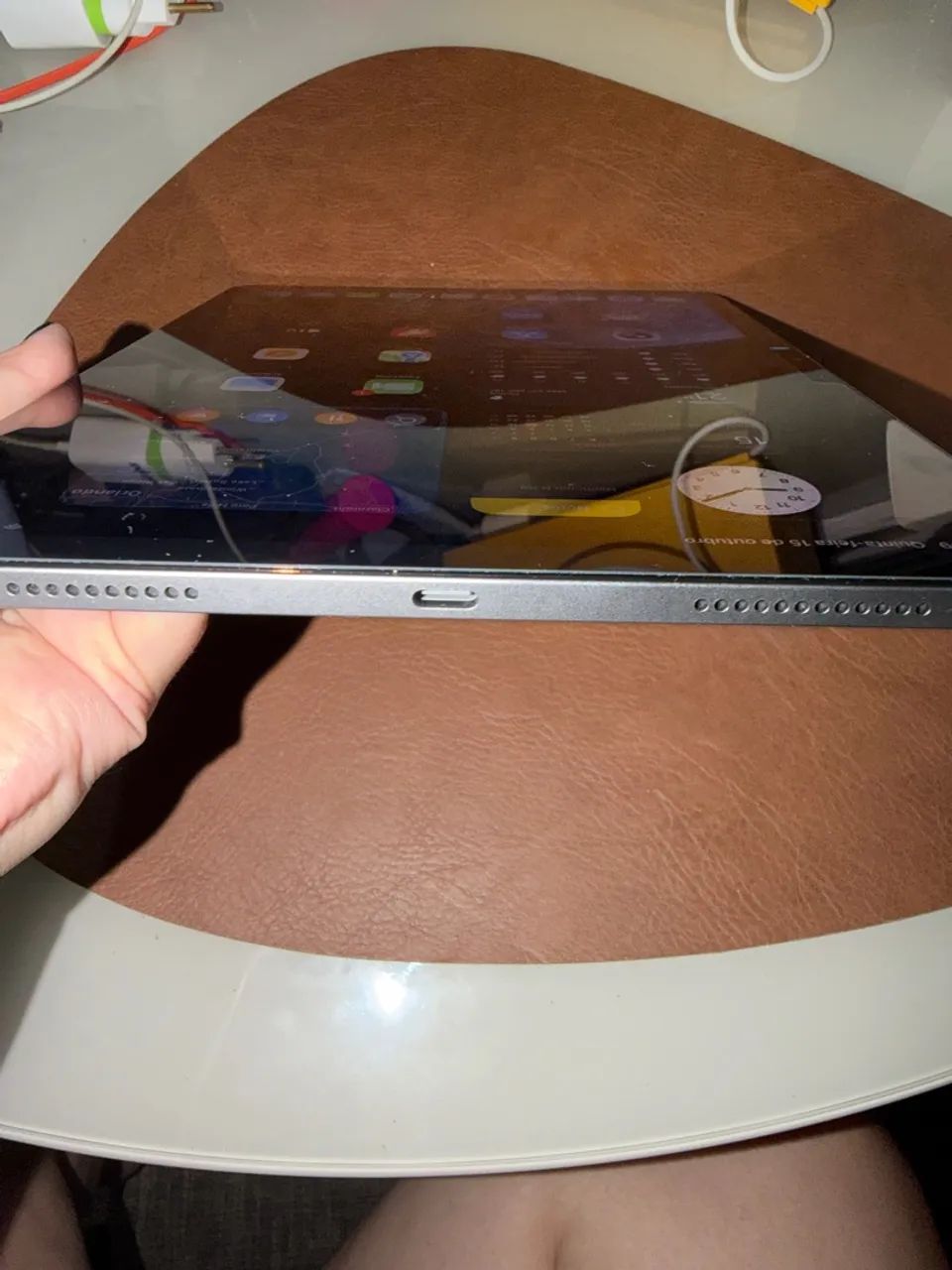 Ipad air 11 com 256g chip m4 silver - Foto 3