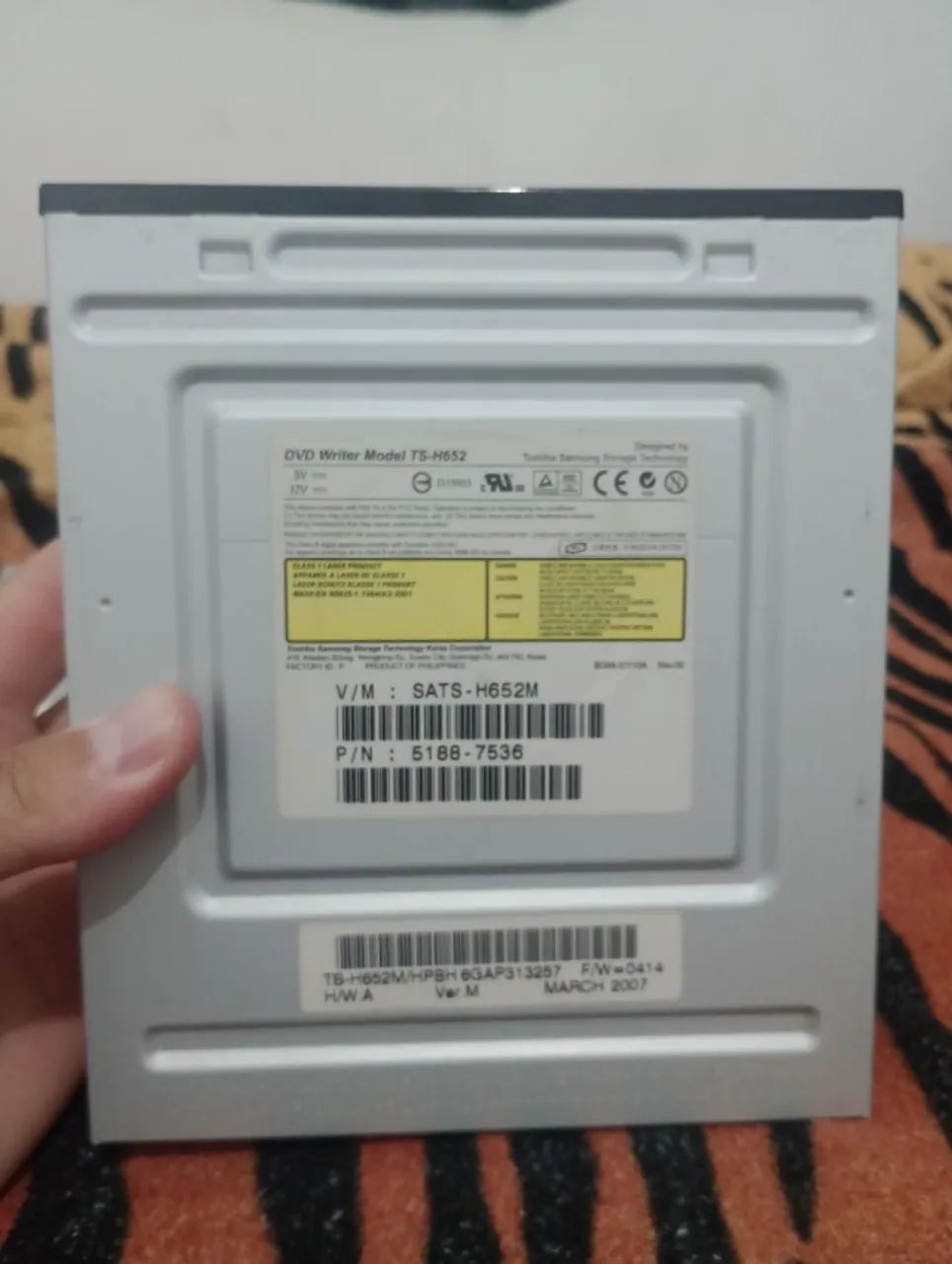 Dvd writer model ts-h652 - Foto 2