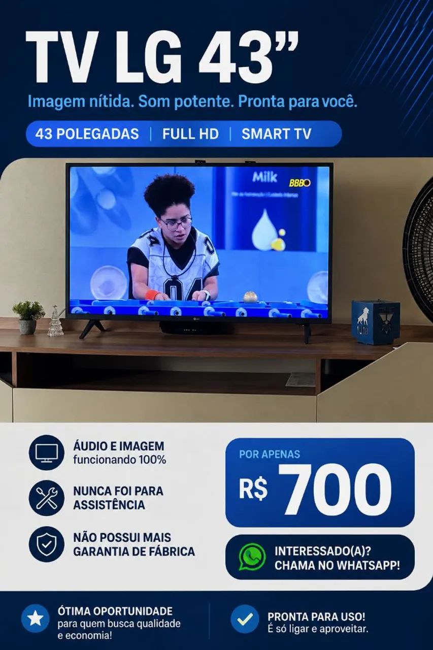 TV LG 43