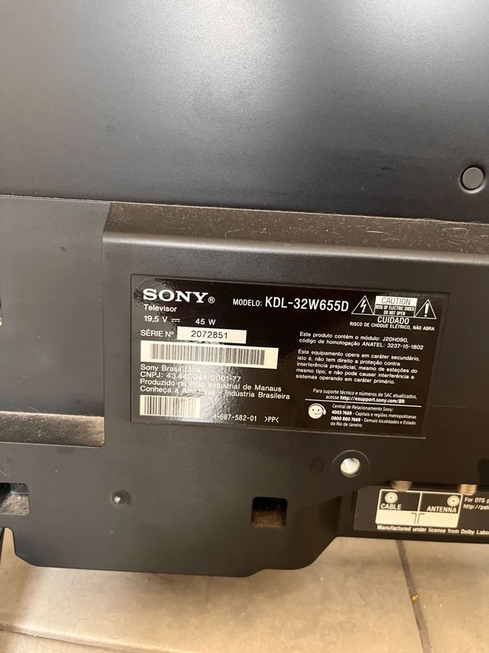 Televisão Sony  - Foto 2