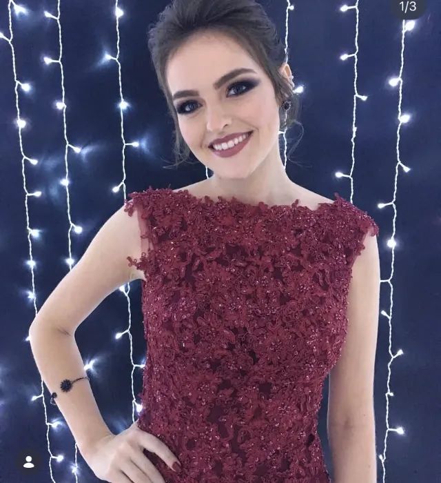 Vestido de formatura feito a mão - Foto 5