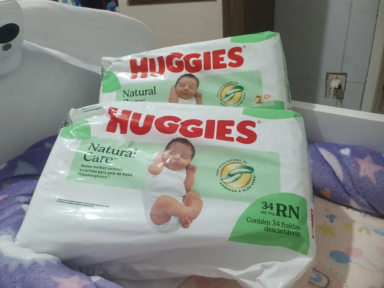 Fralda RN Huggies natural care - Foto 2