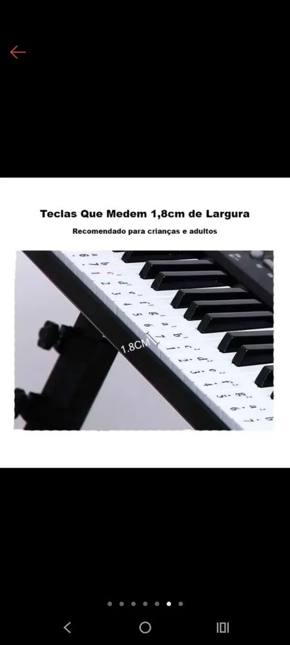 Teclado musical 61 teclas - Foto 4