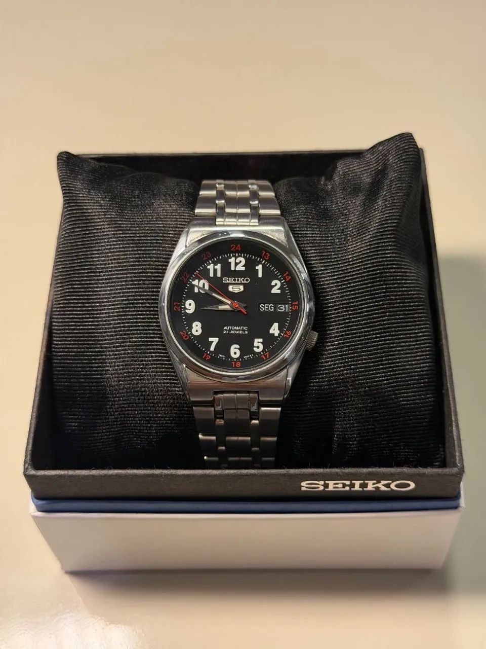 Relógio Seiko 5 Automatic "Military Field" - Foto 3