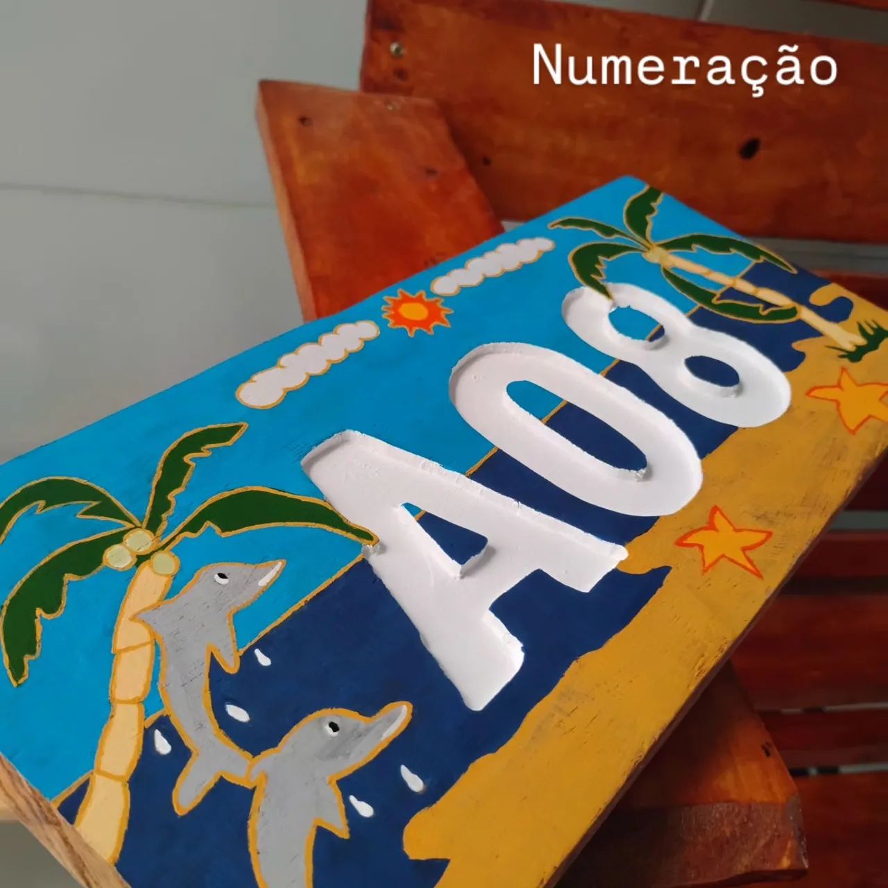Numeração De Madeira Personalizada - Foto 3