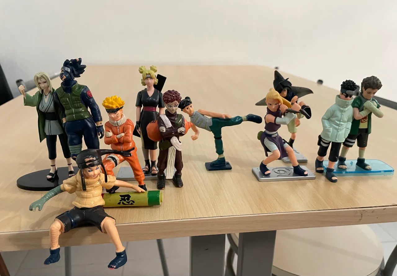 action figures naruto clássico colecionáveis