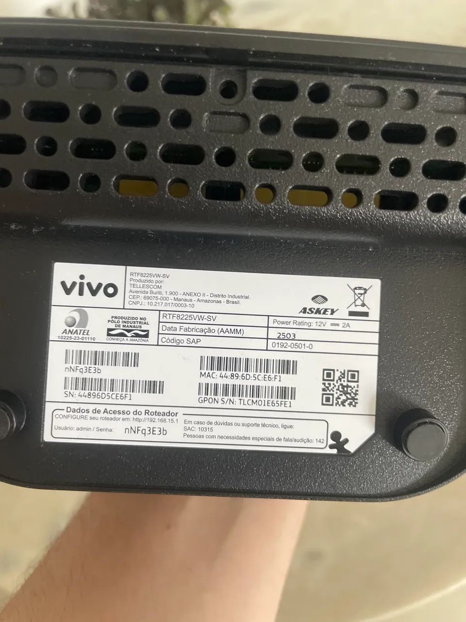 Modem fibra ótica 5G  Wi-Fi 6 - Foto 2