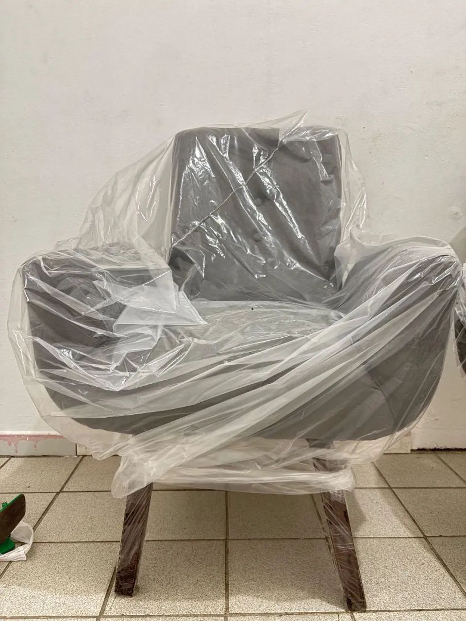 Poltrona zinza nunca usada 