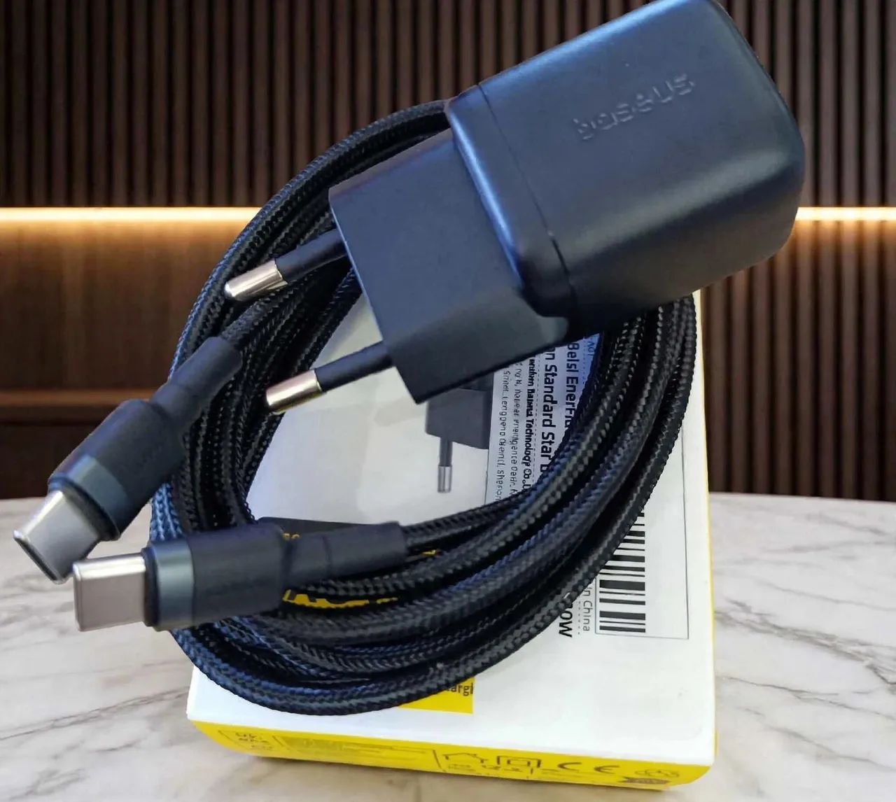 Carregador Baseus 30w Tipo-C ou Lightning  - Foto 4