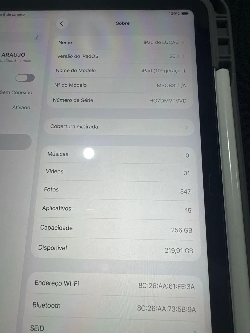 iPad 10th Generation65576124485890124