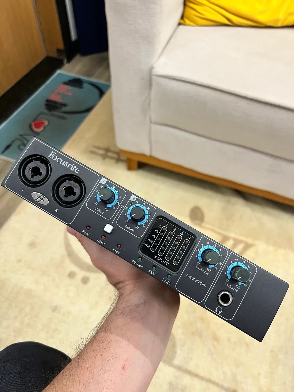 Placa de Áudio Focusrite Saffire Pro 24