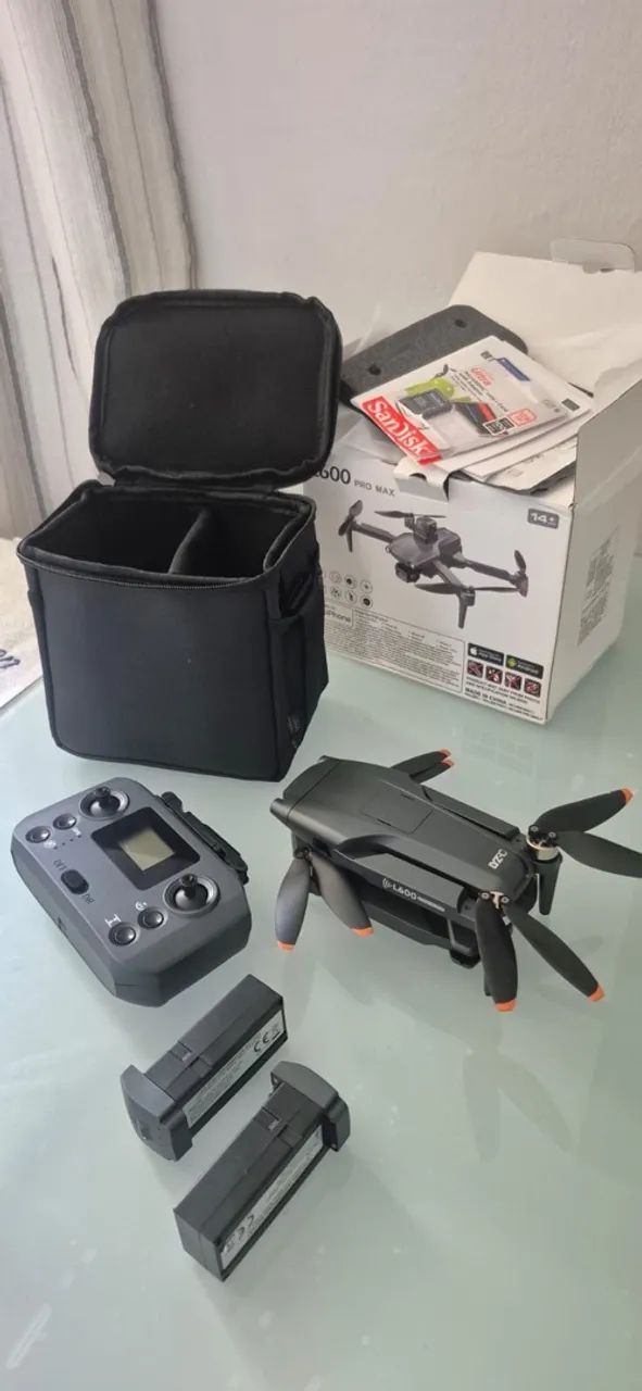 Drone  L600 PRO MAX + DUAS BATERIAS + 128GB - Foto 5