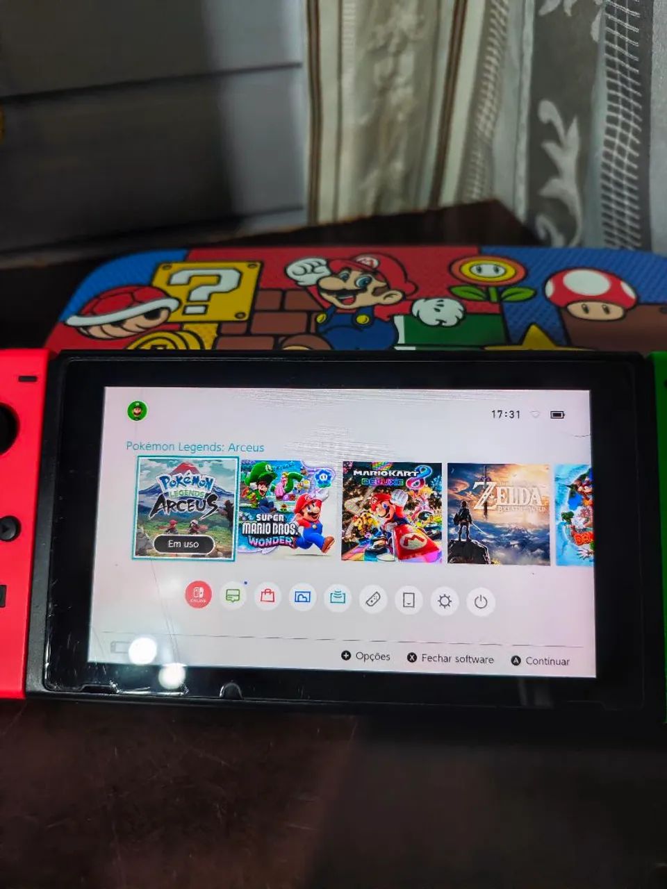Vendo Nintendo Switch v1 desbloqueado com vários jogos  - Foto 2