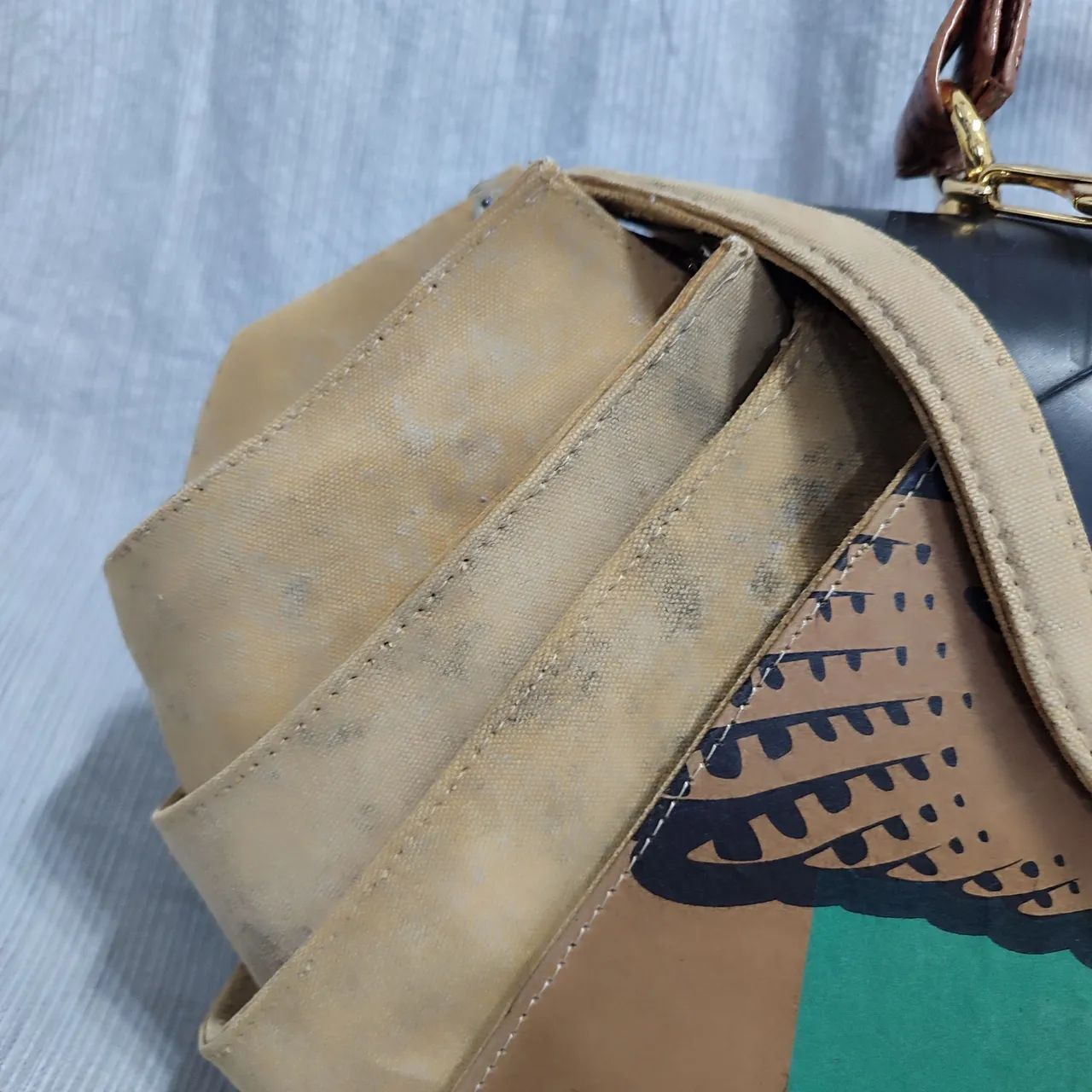 Bolsa Rogério Lima Cavalera vintage  - Foto 2