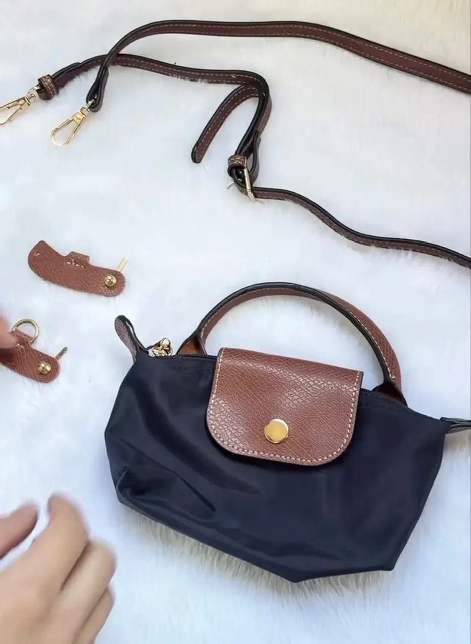 Mini LongChamp com Alça 