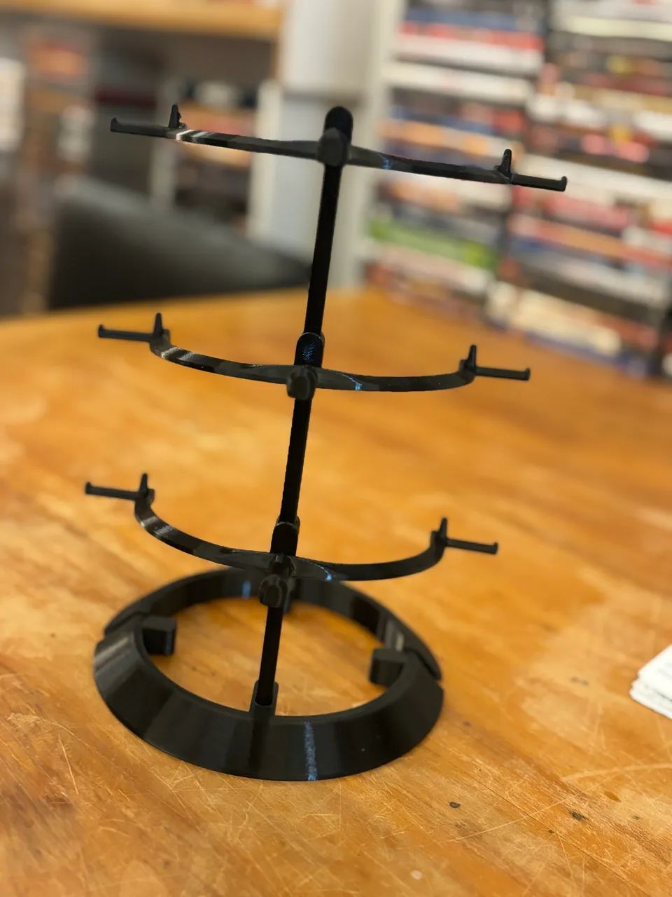 Expositor de óculos suporte para óculos de sol com mais de um andar 