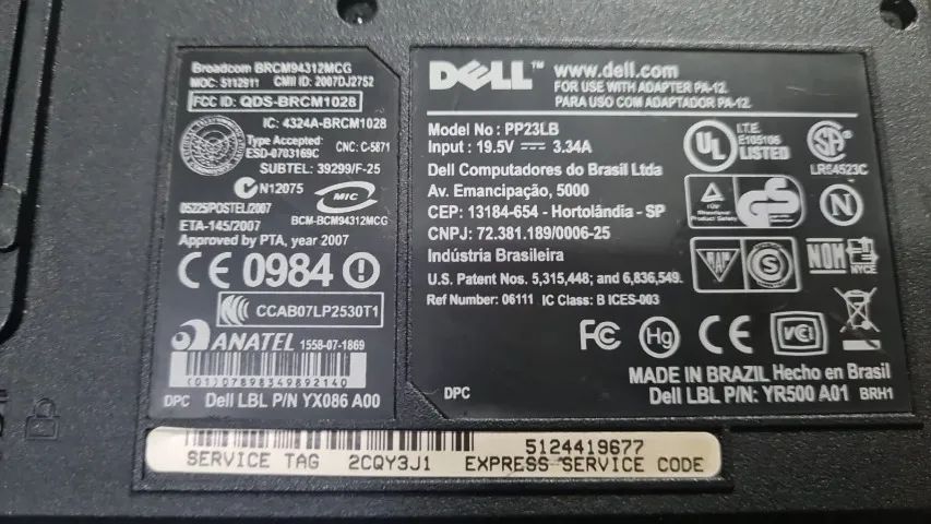 Notebook Dell Vostro 1000 Amd Video Ati Radeon - Foto 4