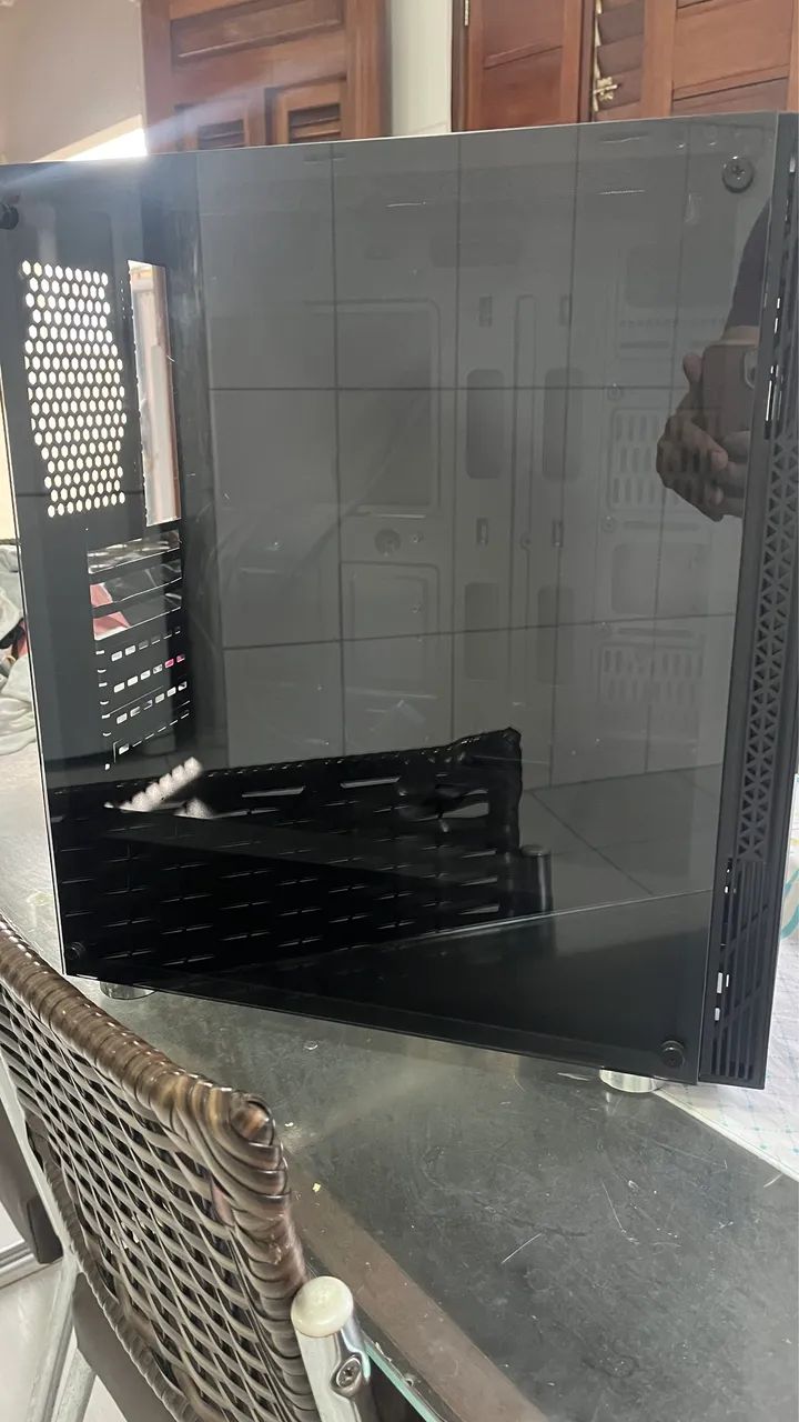 Gabinete pichau Komor LED RBG Lateral em vidro temperado - Foto 2