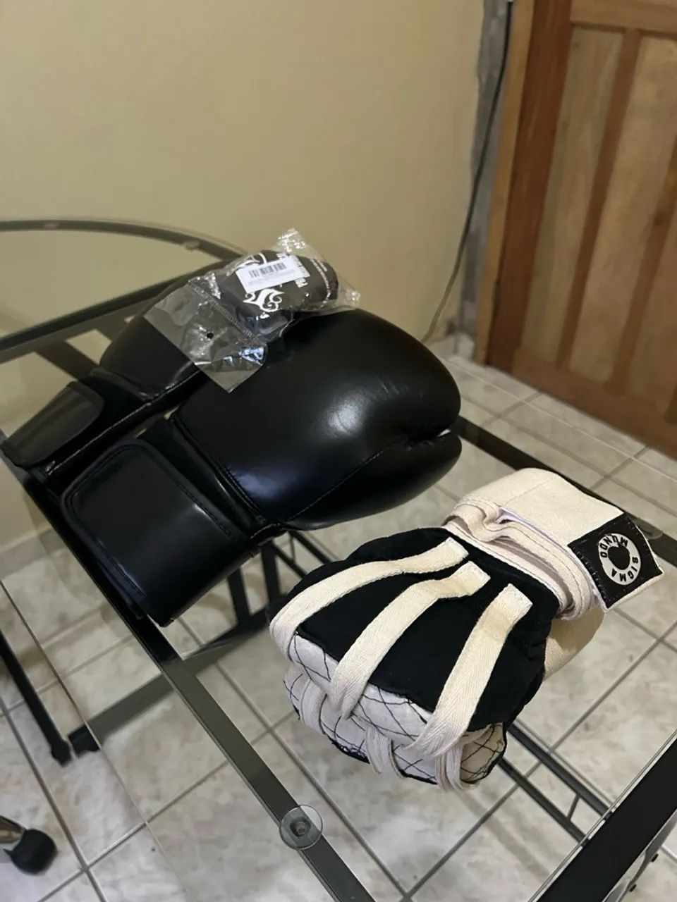 Kit Luva de Boxe Adidas - Foto 3