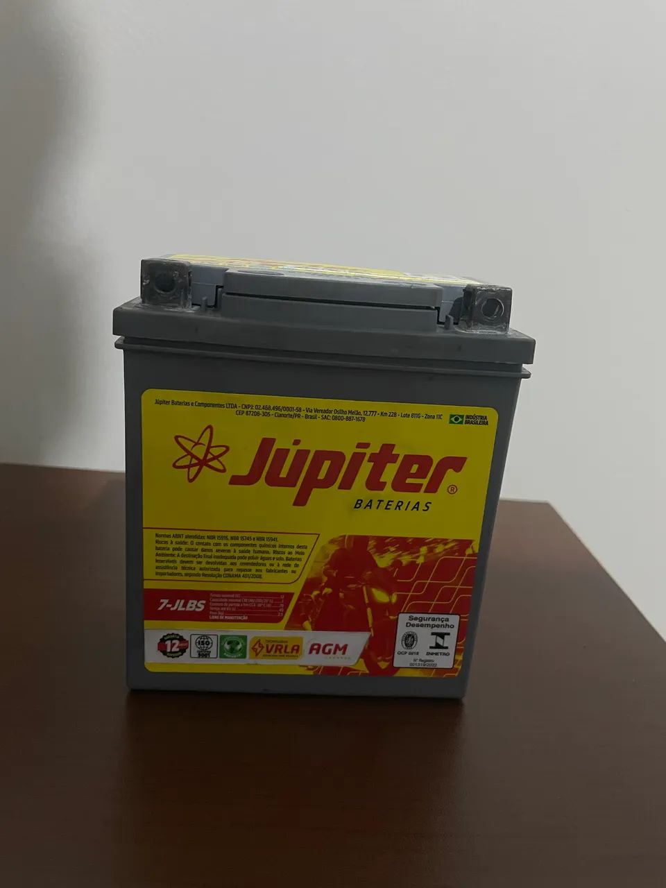 Bateria Jupiter 7 amp
