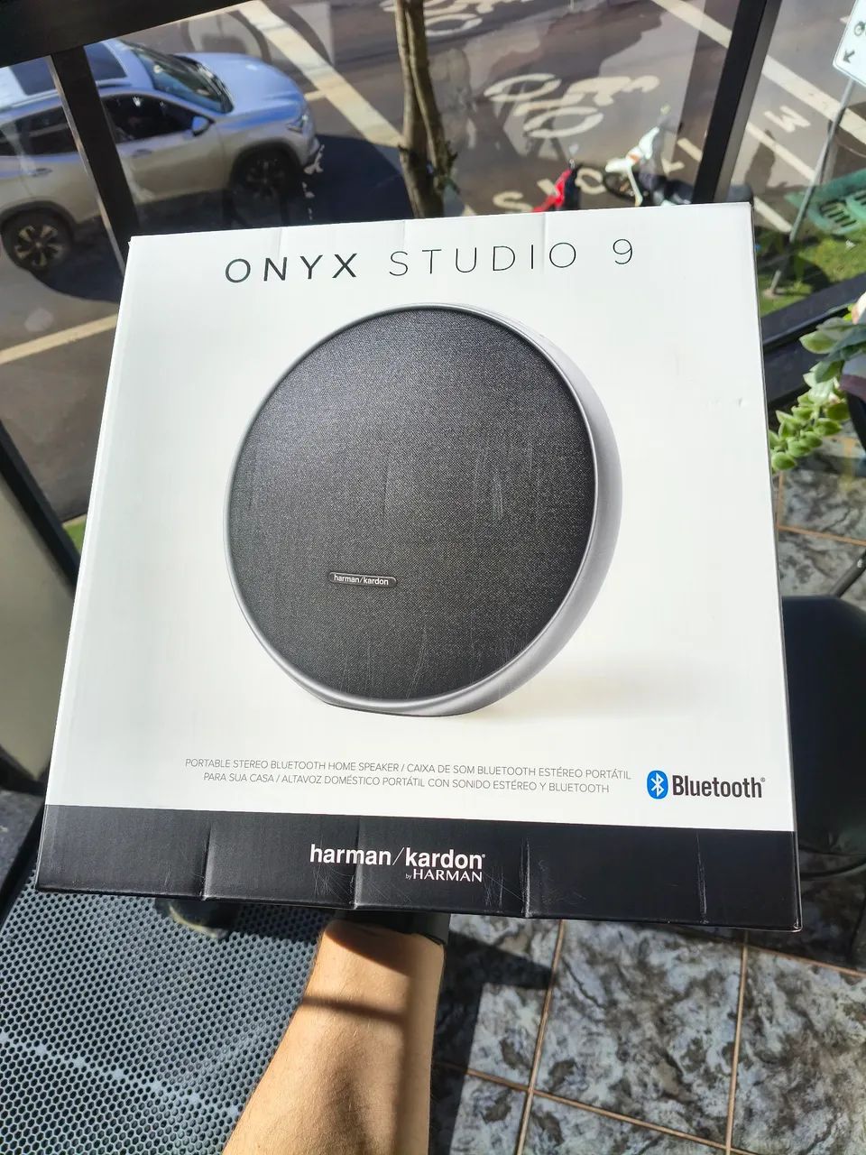 Caixa de Som Harman Kardon Onyx Studio 9 - Nova/Lacrada (Superior
