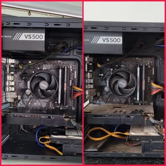 Manutenção preventiva e montagem de computador 