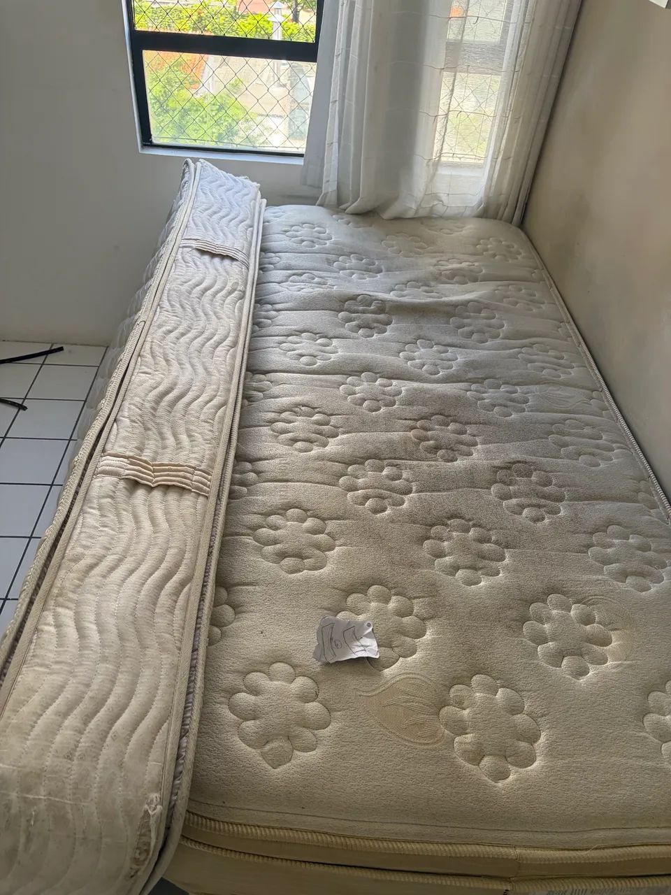 2 Colchões solteiro com 1 base conjulgada extra - Foto 4