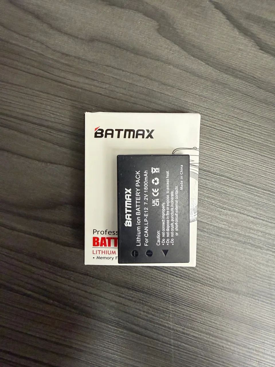 Bateria batmax cânon lp-e12
