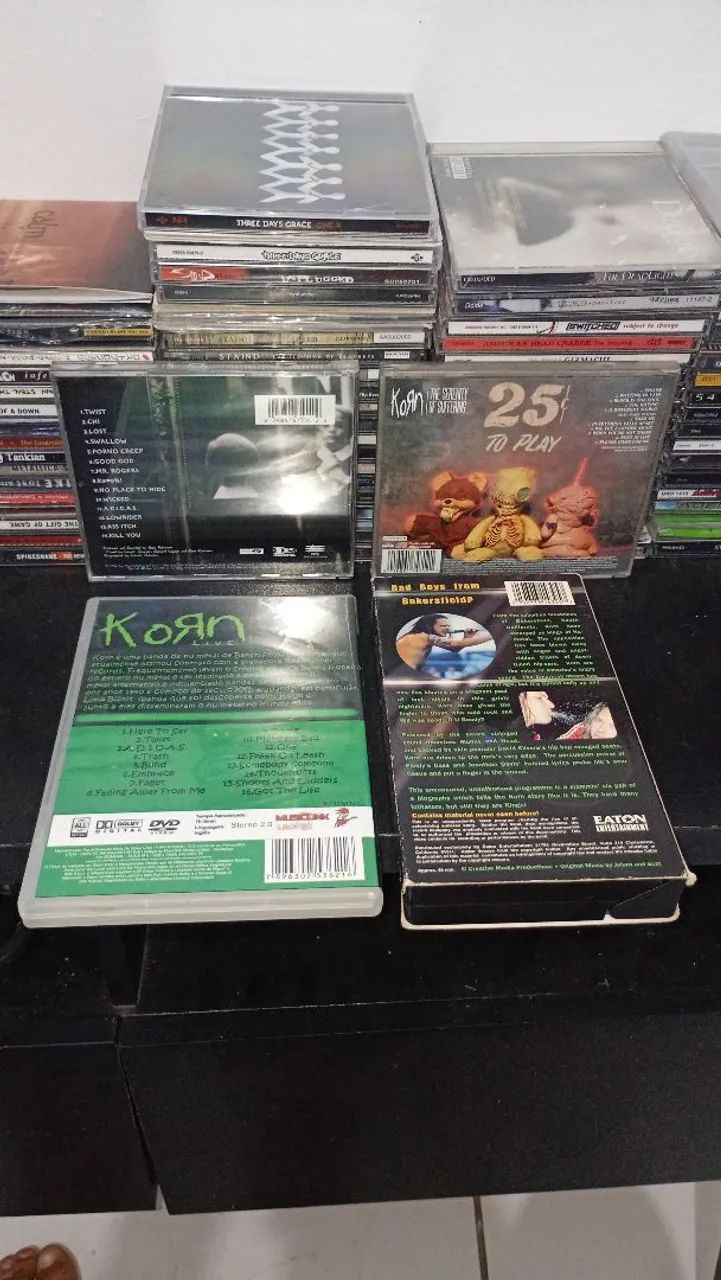 Korn cds DVD e Fita VHS  - Foto 2
