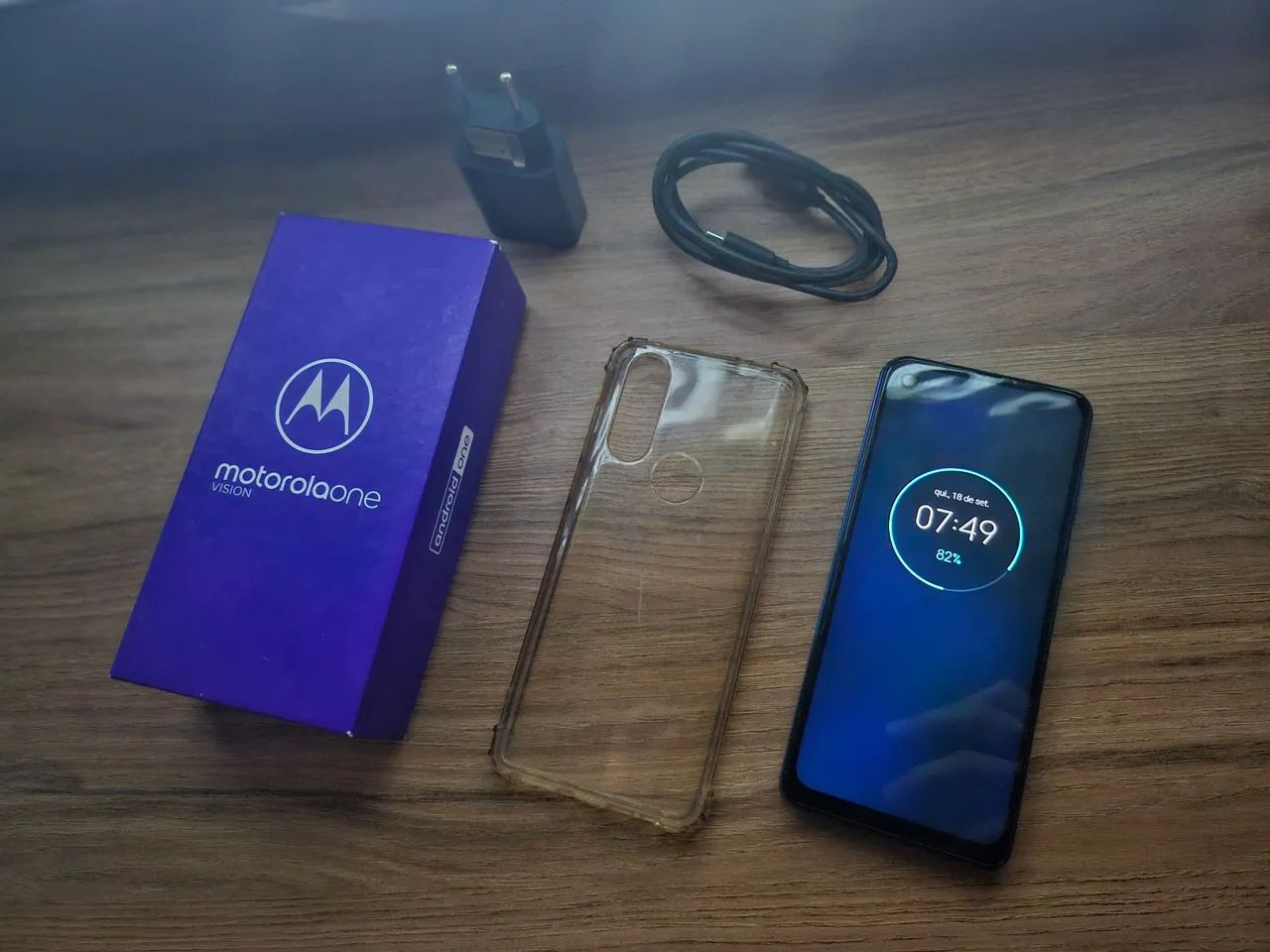 Motorola One Vision - Blue Edition - 128gb