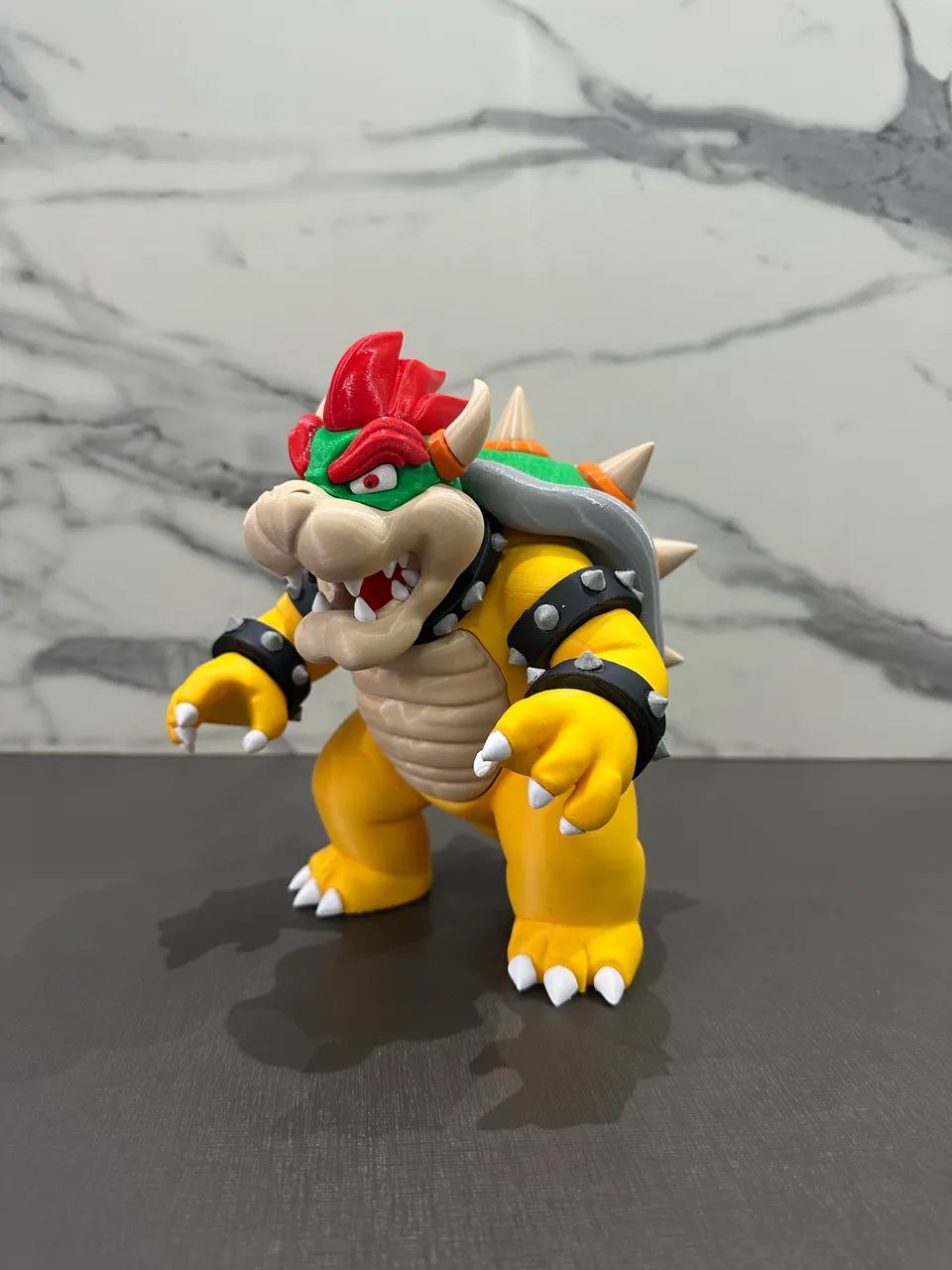Bowser decorativo impresso em 3D - Foto 4