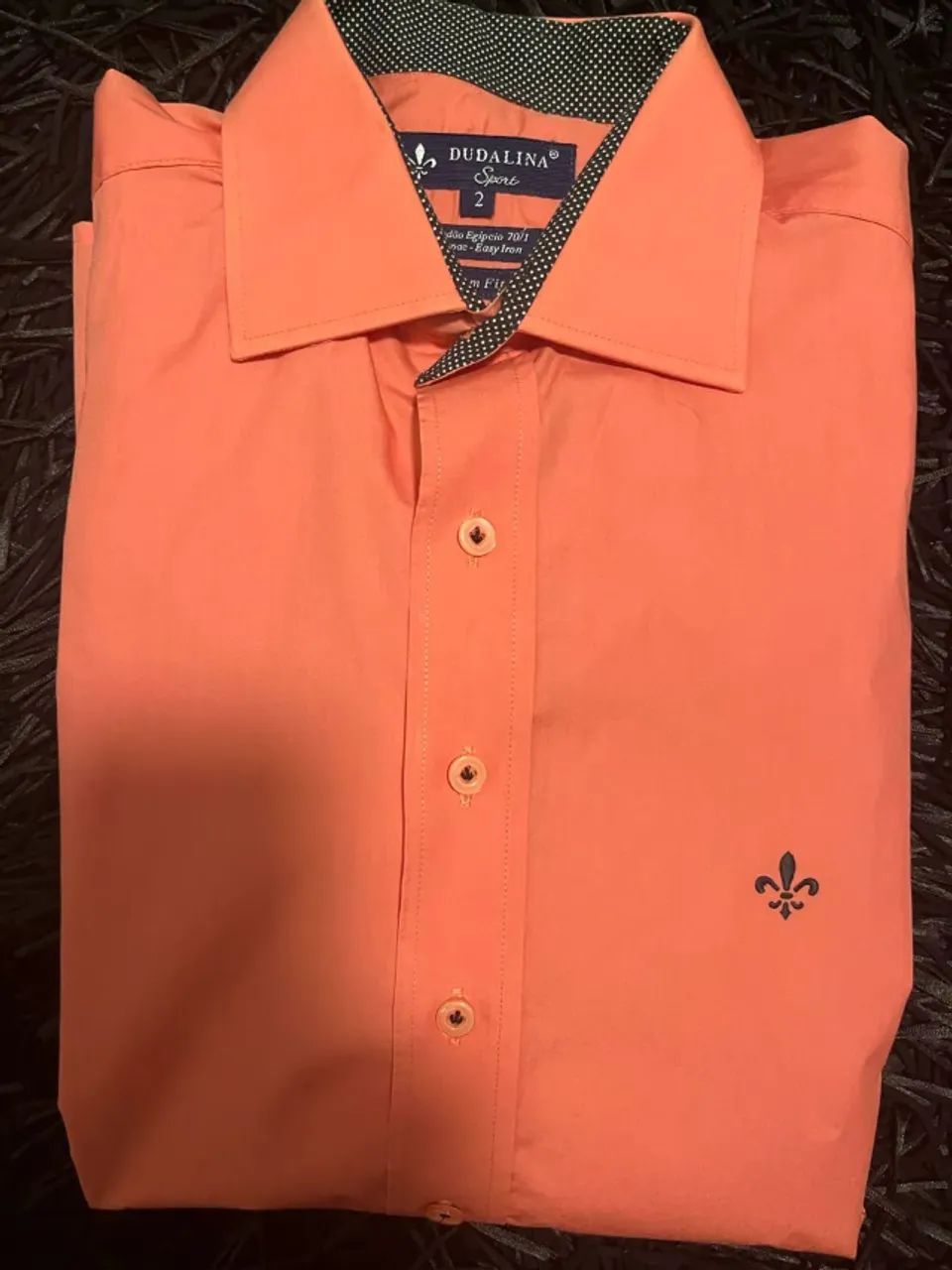 Camisa Social Dudalina Coral - Foto 2