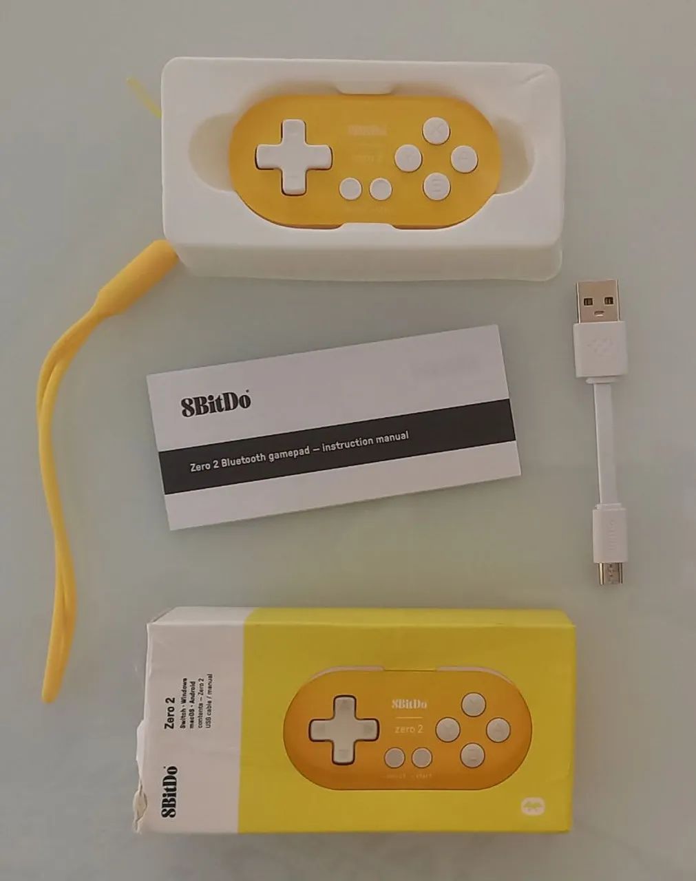 CONTROLE 8BITDO MODELO ZERO 2 NOVO SEM USO PARA NINTENDO SWITCH  - Foto 3