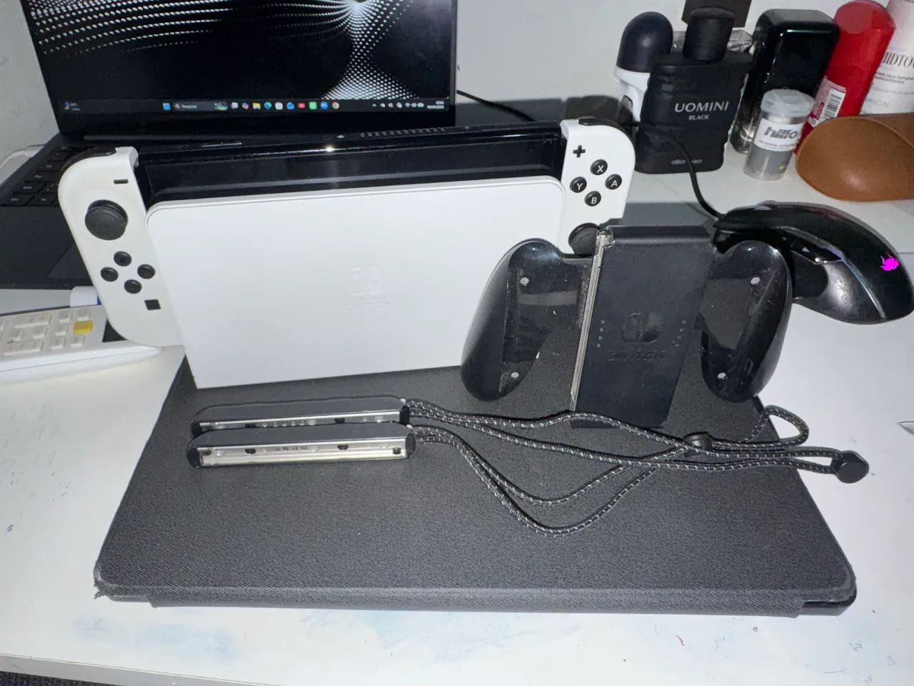 Nintendo switch oled completo usado - Foto 2