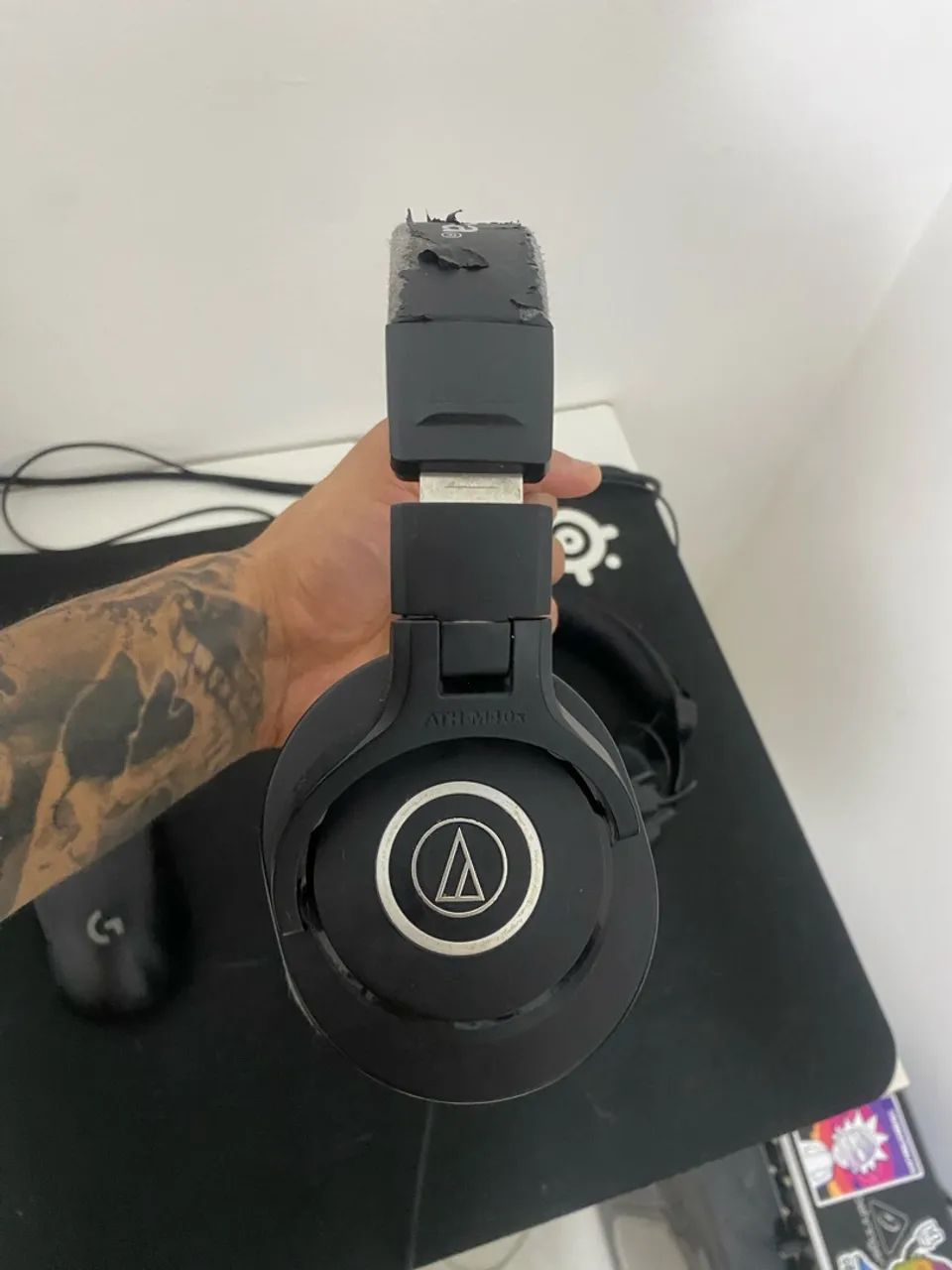 Fone de mixagem - Áudio Technica ATH m40x