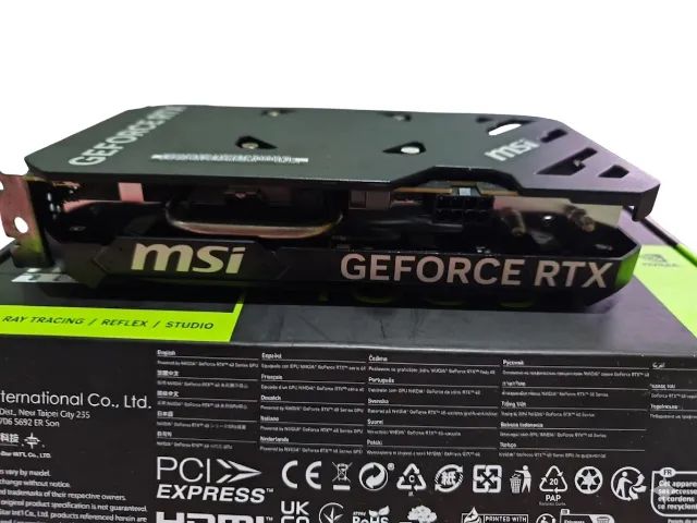 Placa de Vídeo MSI NVIDIA GeForce RTX 4060 Ti Ventus 2X Black OC