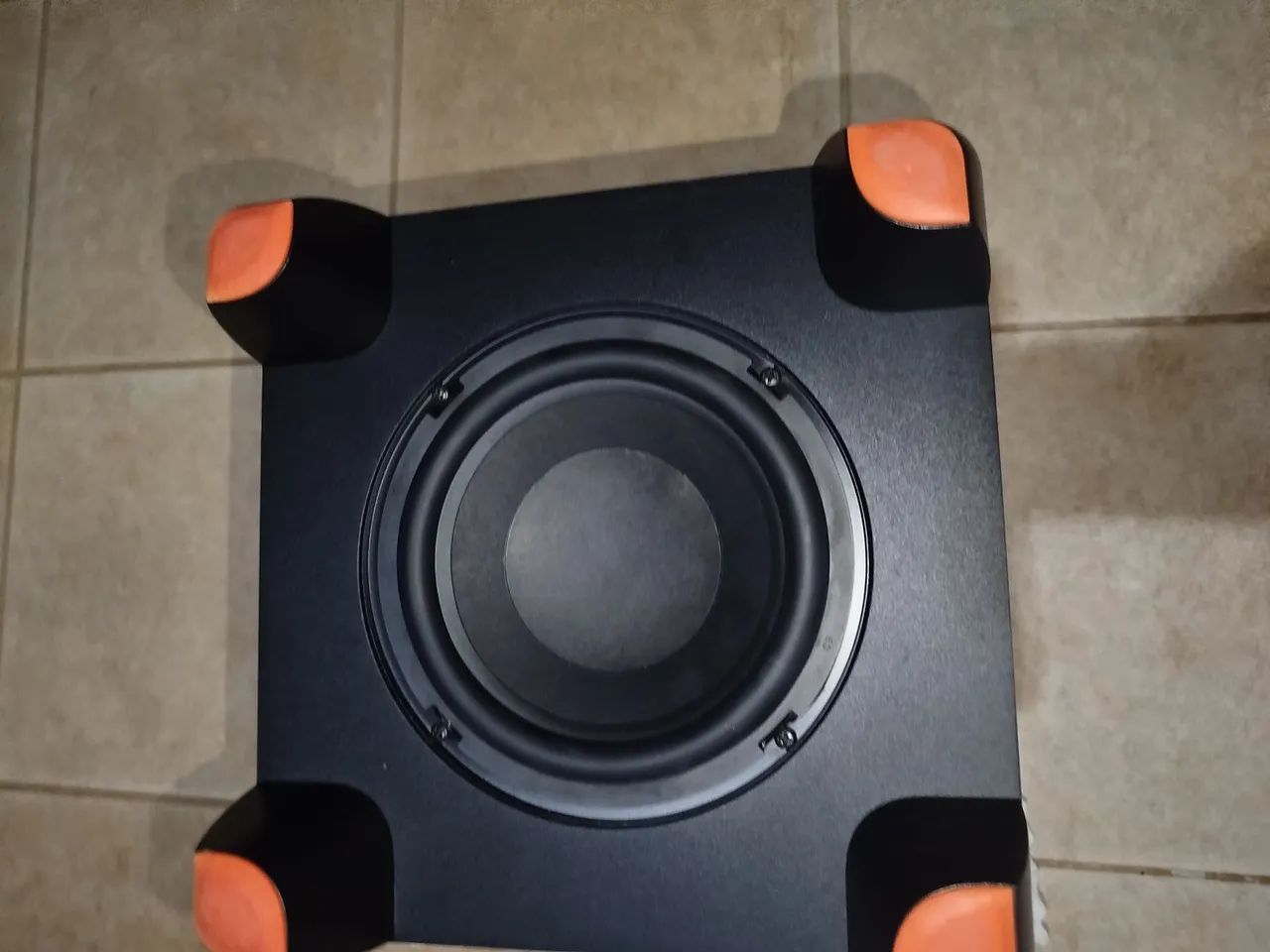 Subwoofer JBL CI8P Ativo 100W 8 Polegadas Preto - Foto 4