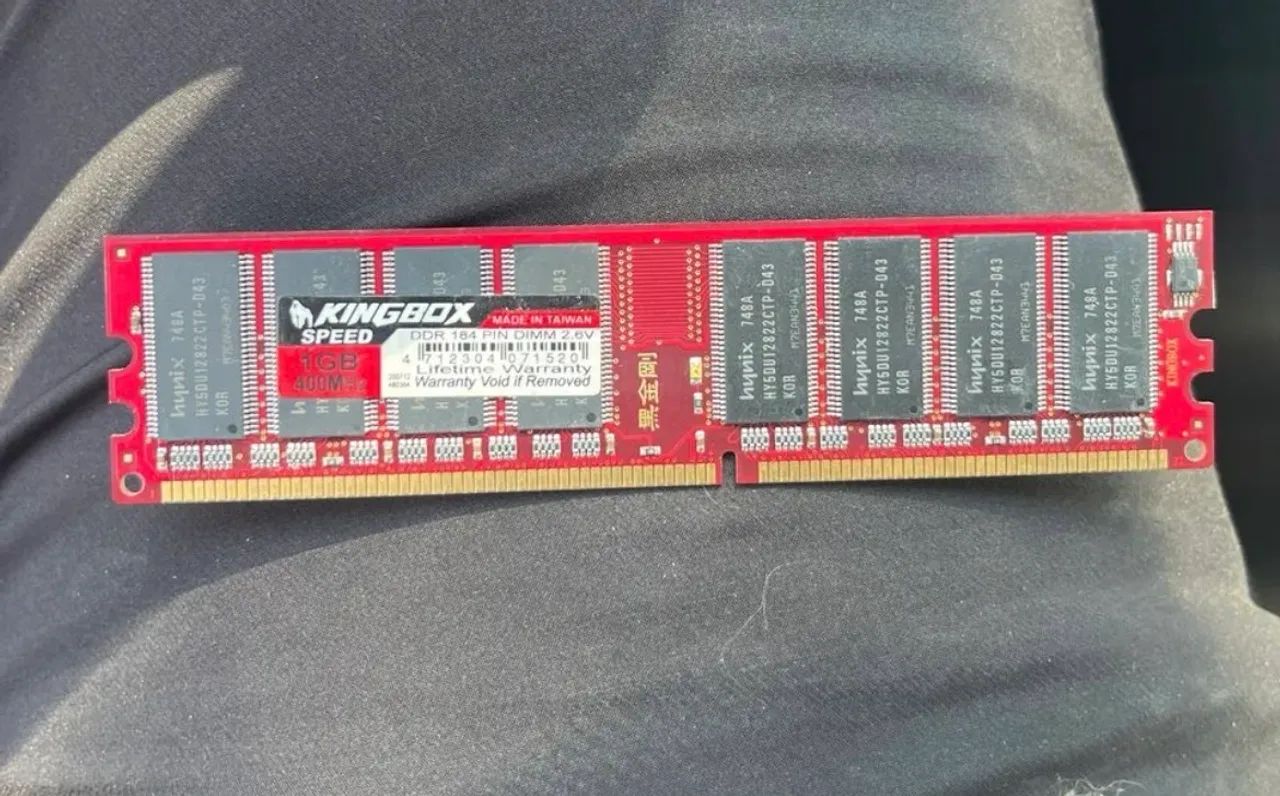 Kit C/ 4 Memórias RAM Antigas (DDR1 e DDR2)  - Foto 2