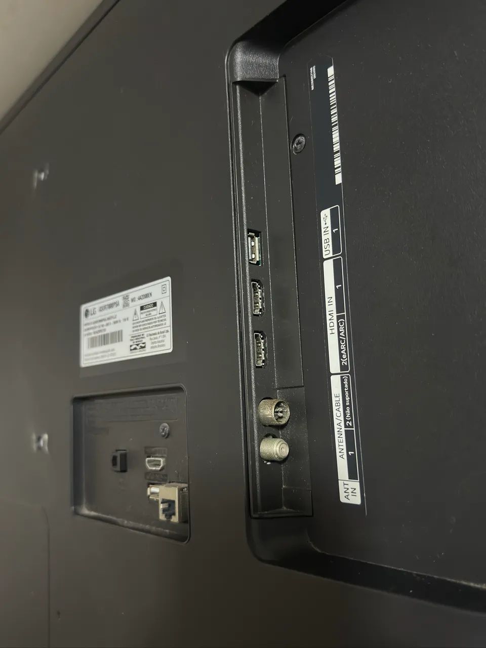 TV LG 43? - LED QUEIMADO - Foto 3
