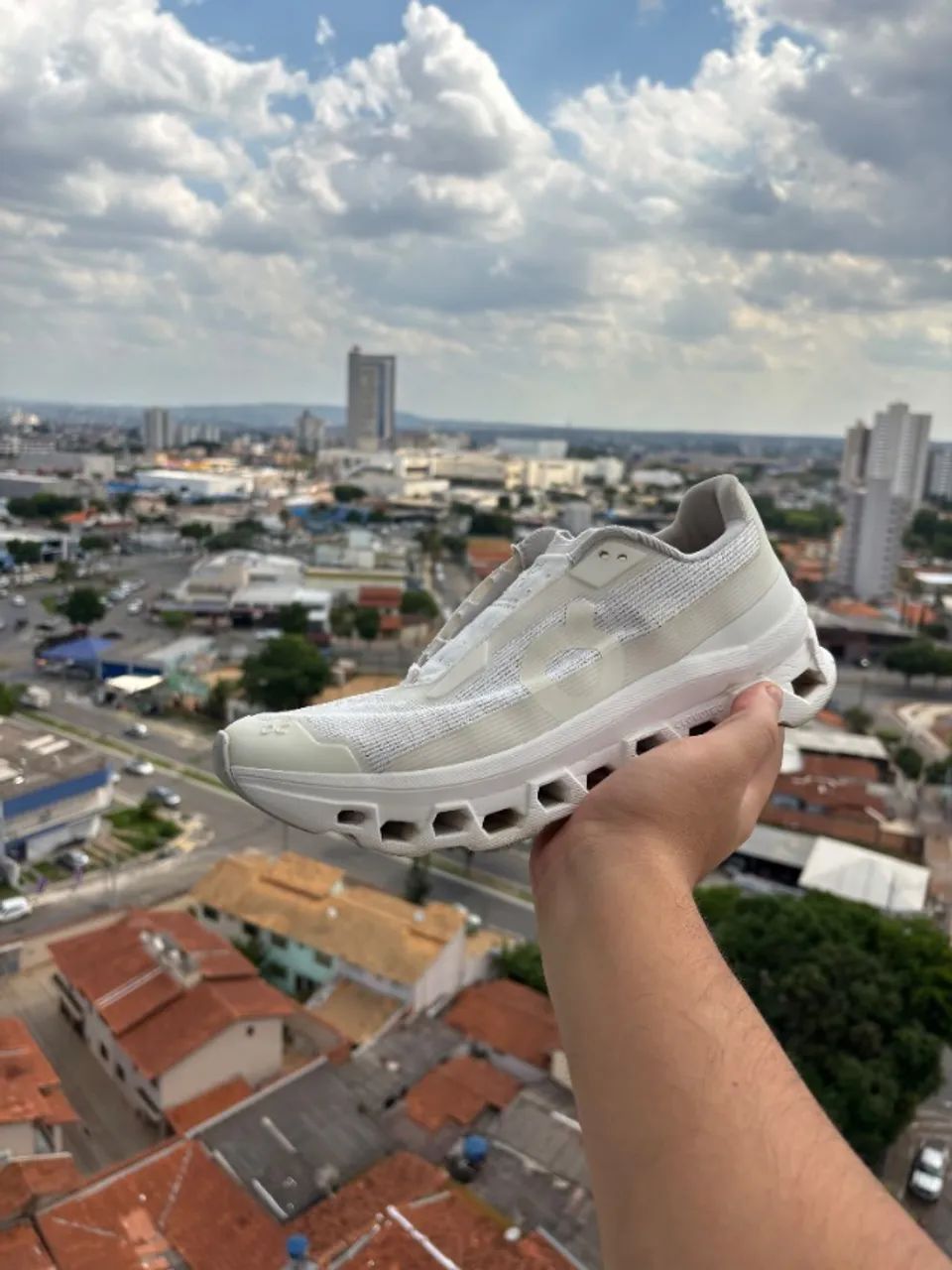 On Running Cloudmonster Void Original Branco + Caixa