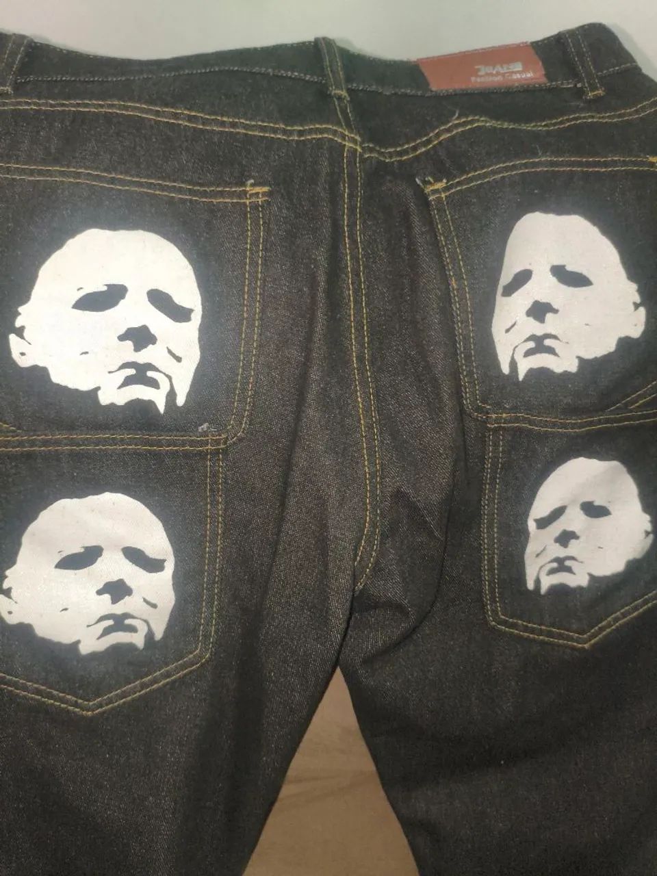 Calça Jeans Preta - Michael Myers  - Foto 3