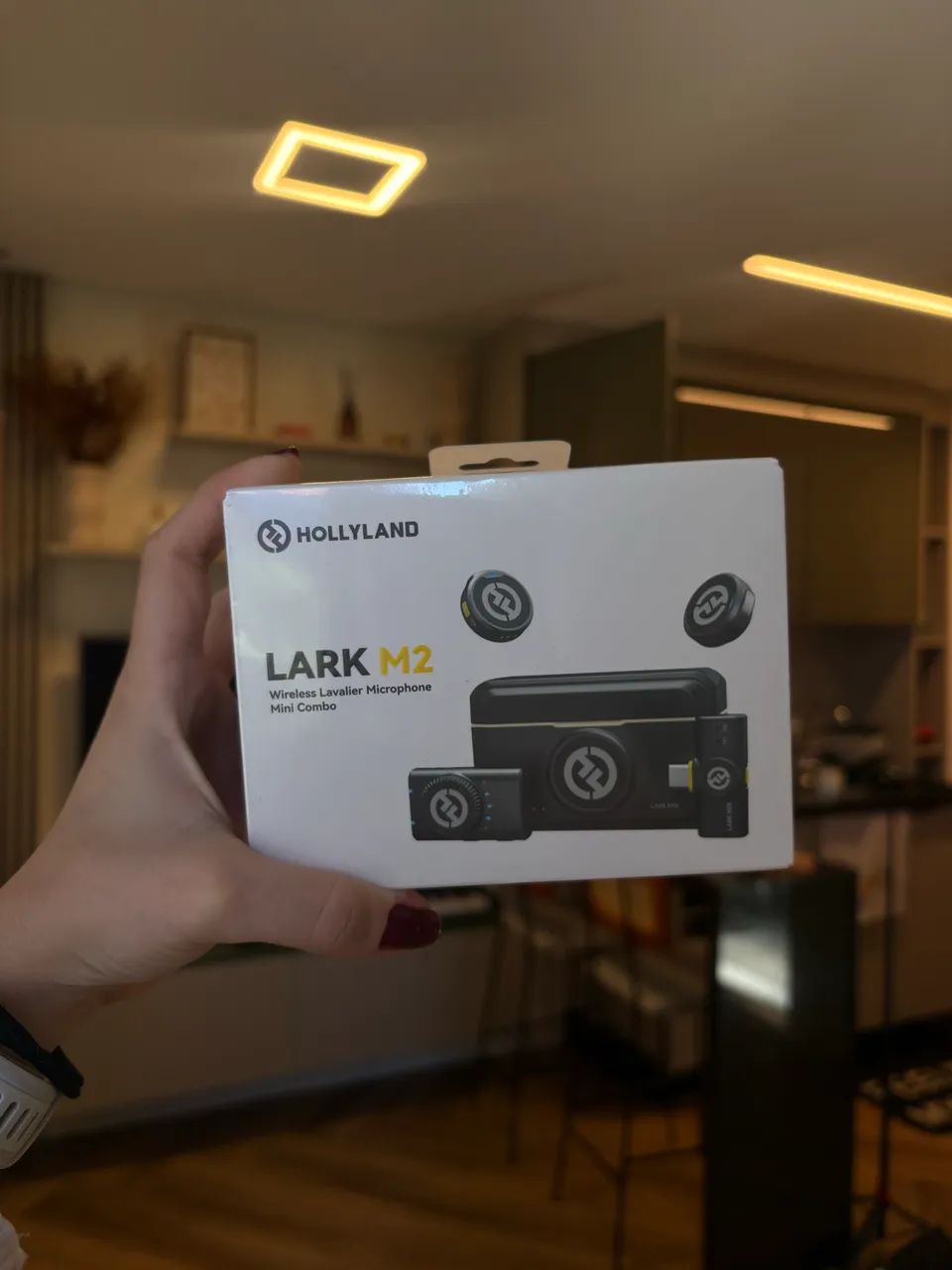 Microfone Hollyland Lark M2 - Mini Combo