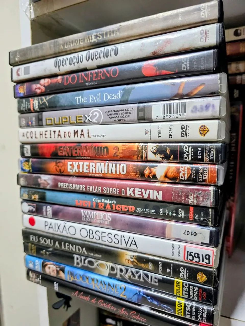 Lote DVD Filmes de Terror - Foto 2