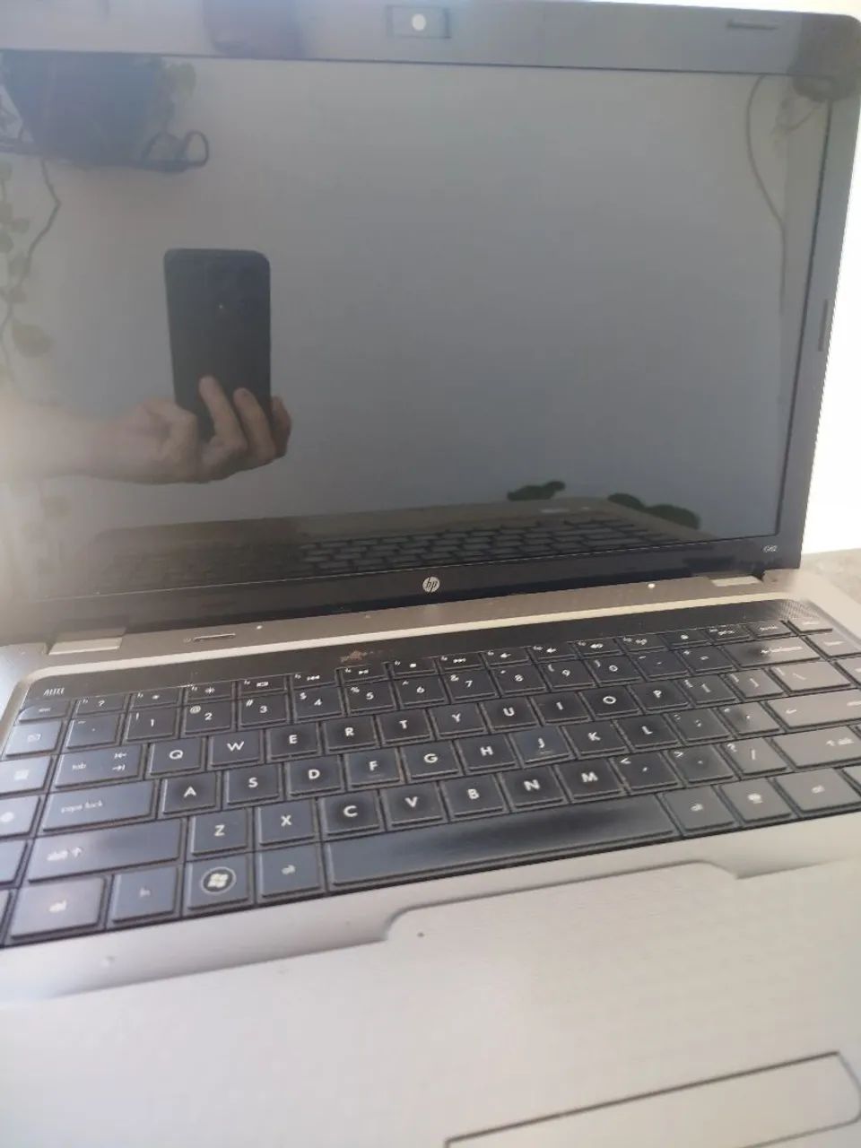 Carcaça Completa Com Tela + Touchpad Notebook + teclado - Hp G62 - Foto 4