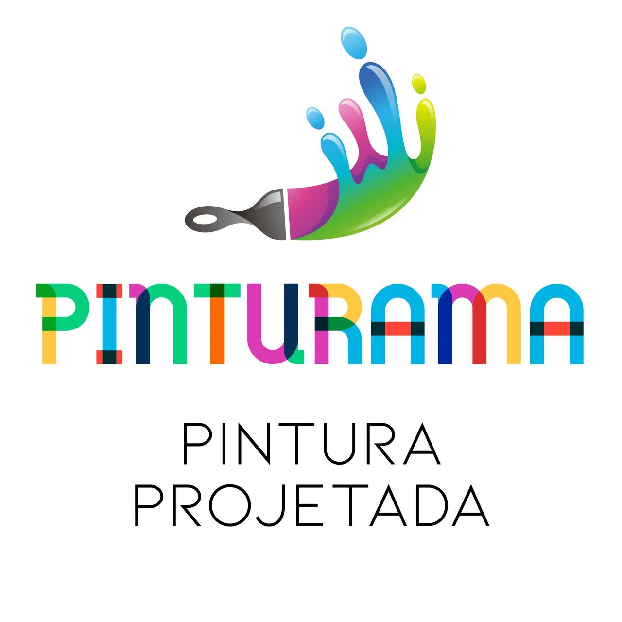Pintura, pintor, textura projetada, efeitos