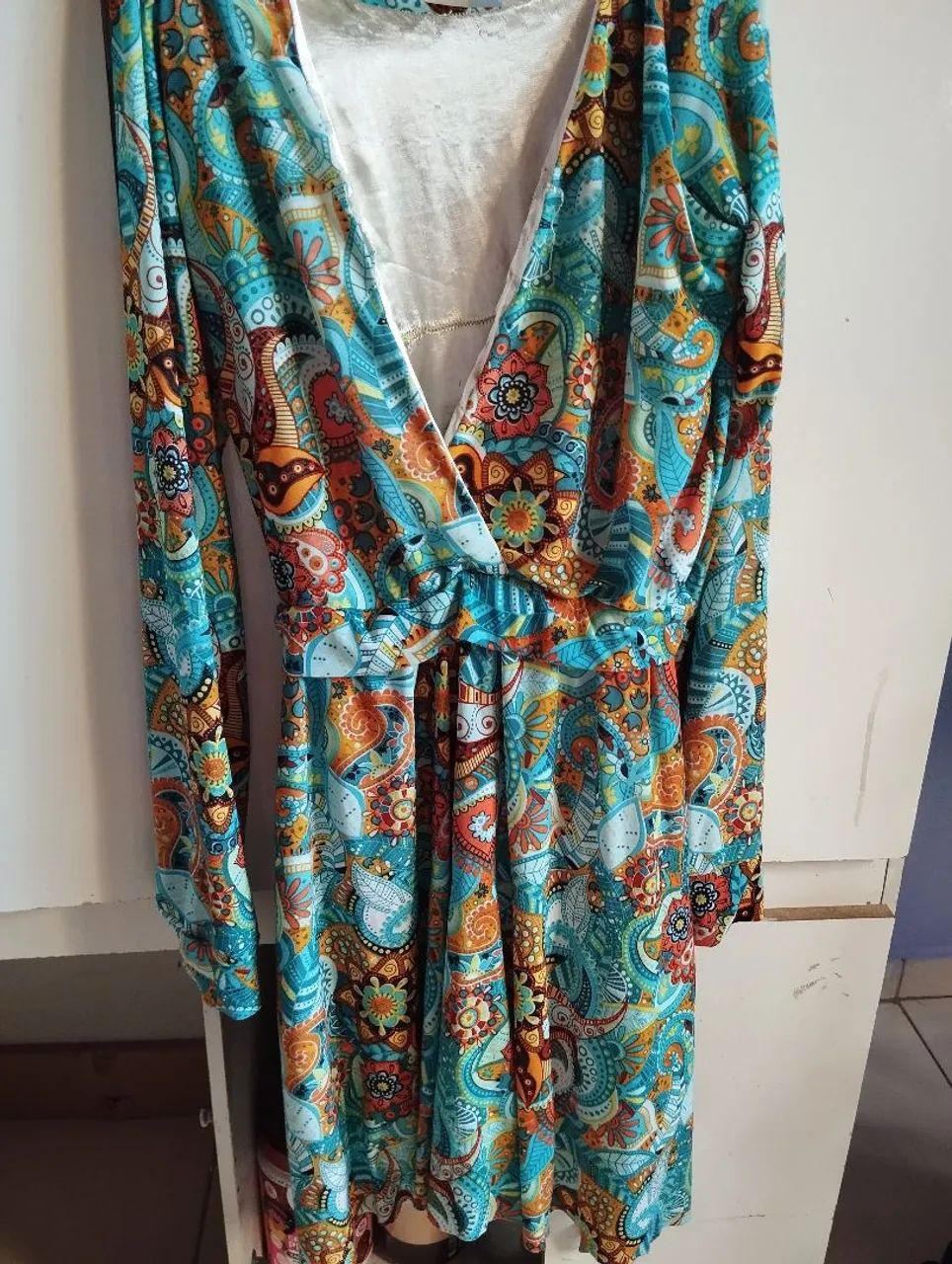 Vestido de estampa 